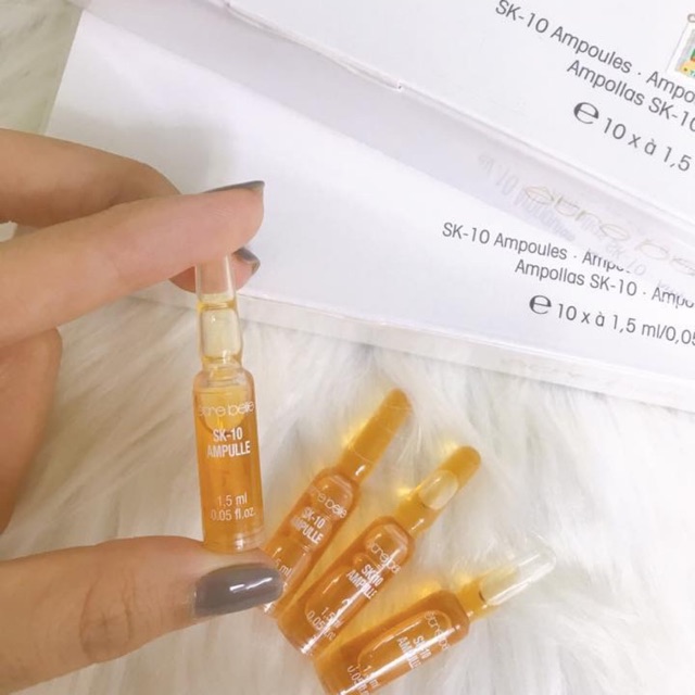 [Hcm]Tinh Chất Hổ Trợ Diệt Khuẩn Mụn Sk - 10 Ampoules 1 Ống Lẻ