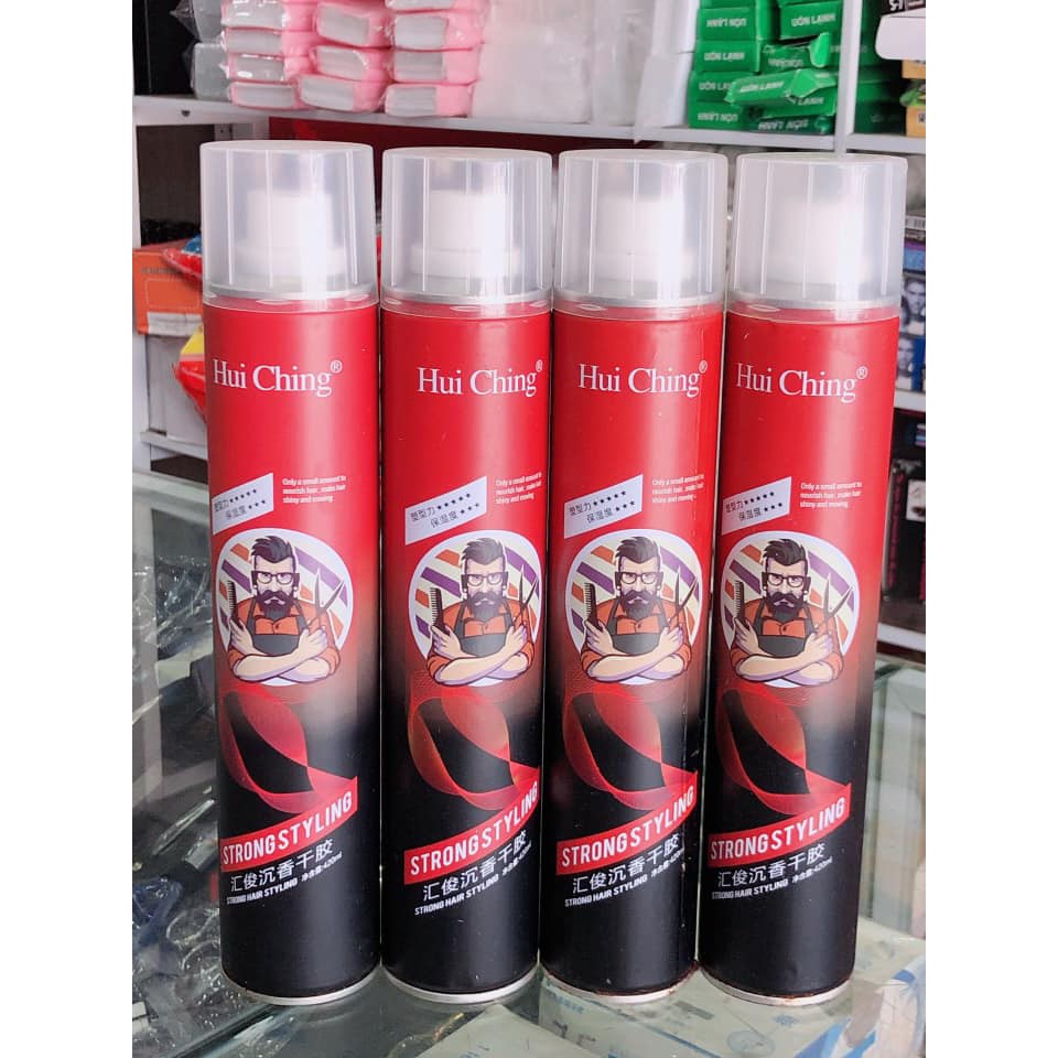 Gôm Xịt Tóc Hui Ching 420Ml Giữ Nếp Tóc Từ 8 - 12H