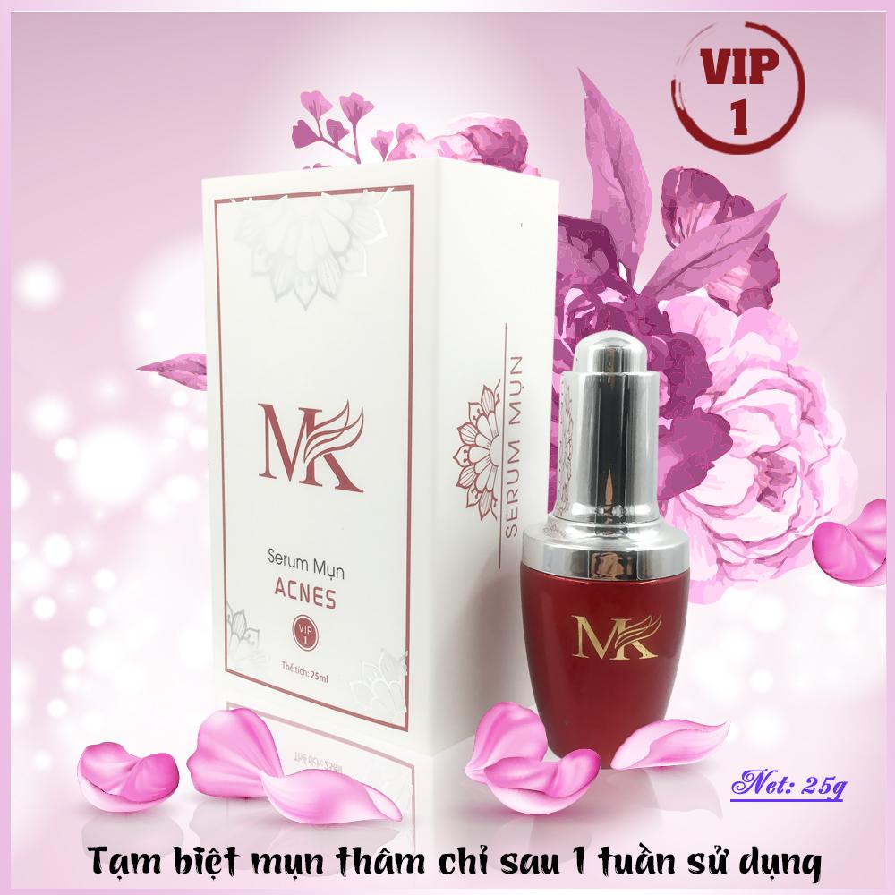 [Hcm]Mỹ Phẩm Mk - Serum Dành Cho Da Dầu Mụn Serum Acnes Cao Cấp Vip1 25Ml