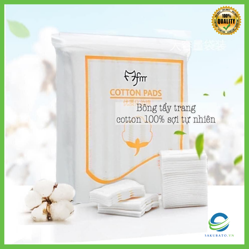 Bông Tẩy Trang 3 Lớp Cotton Pads 222 miếng