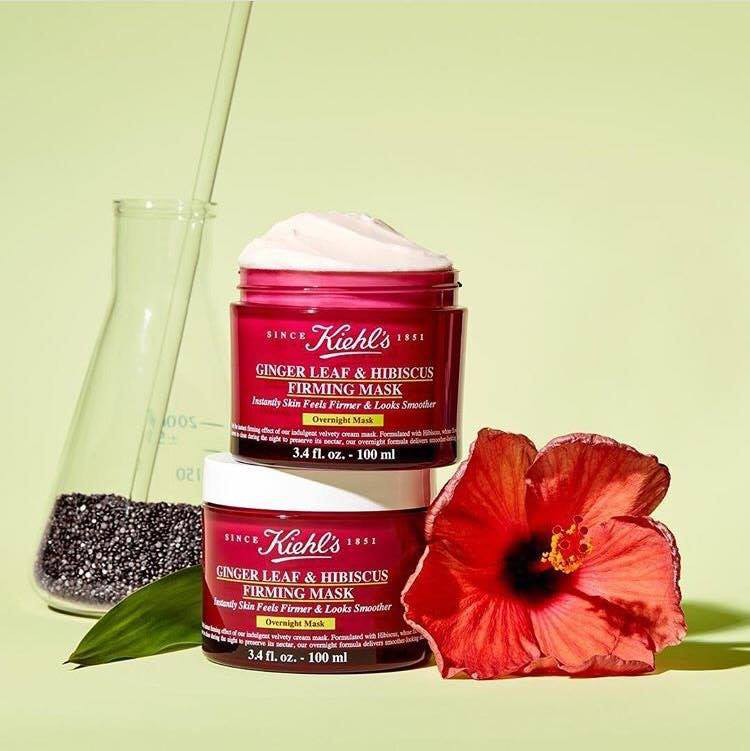 [HCM]Mặt Nạ Ngủ Lá Gừng Và Hoa Dâm Bụt Kiehl’s Ginger Leaf & Hibiscus Firming Mask