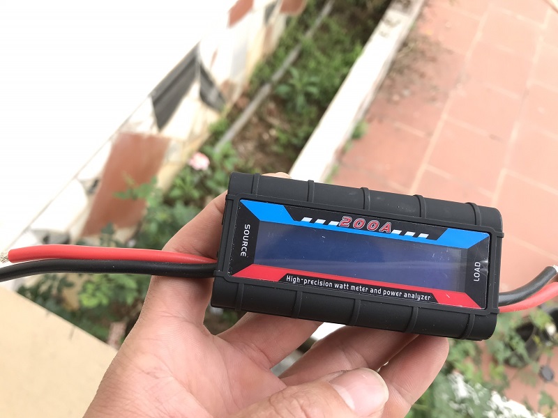 Watt Meter đo dòng điện DC điện áp DCcông suất DC 200A