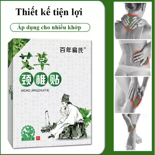 Miếng Dán Vai Gáy Thảo Dược - An Toàn - Hiệu Quả - Không Gây Tác Dụng Phụ - An Toàn Với Người Dùng