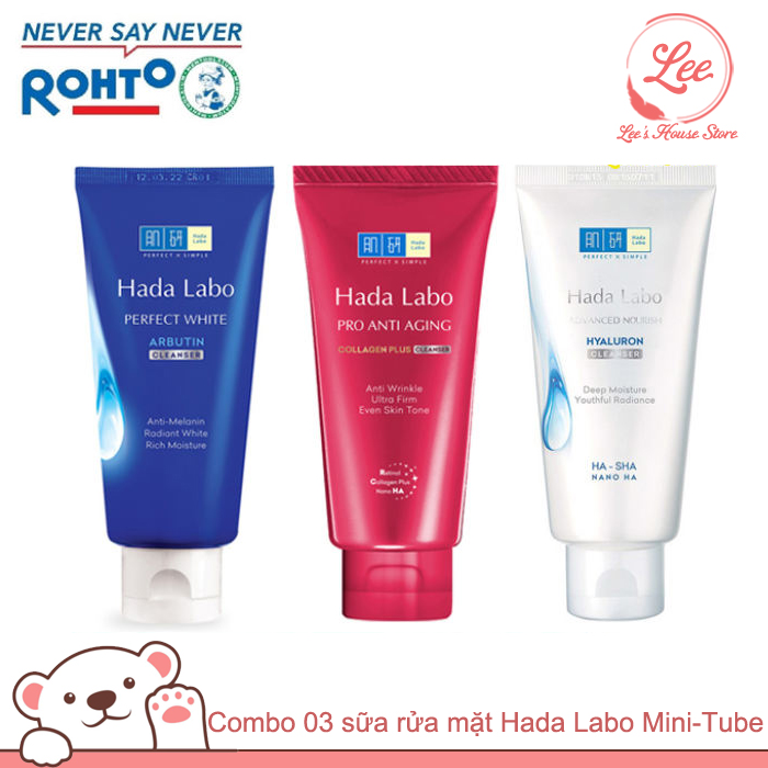 [Sample] Sữa Rửa Mặt Hada Labo Mini - Tube