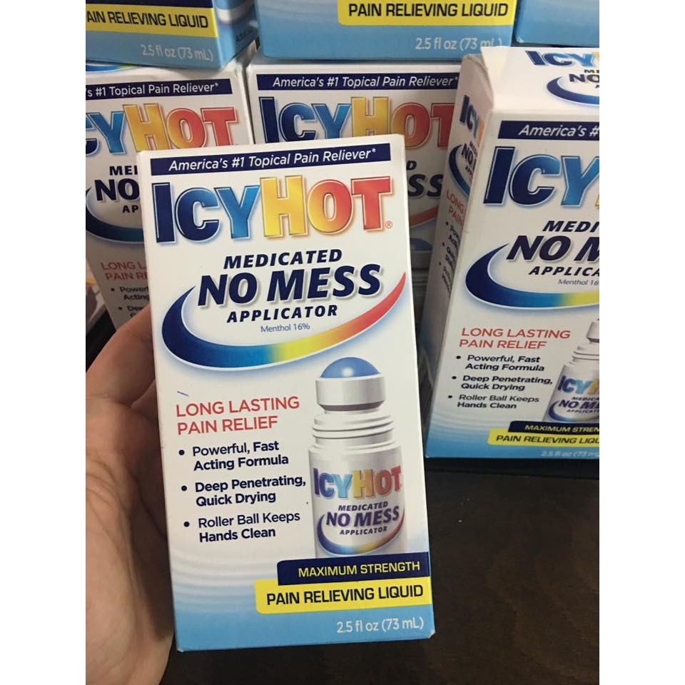 [Hcm]Dầu Nóng Lạnh Dạng Lăn Icy Hot Medicated No Mess Applicator 73Ml - 3722 Đảm Bảo Cung Cấp Các Sản Phẩm Đang Được Săn Đón Trên Thị Trường Hiện Nay