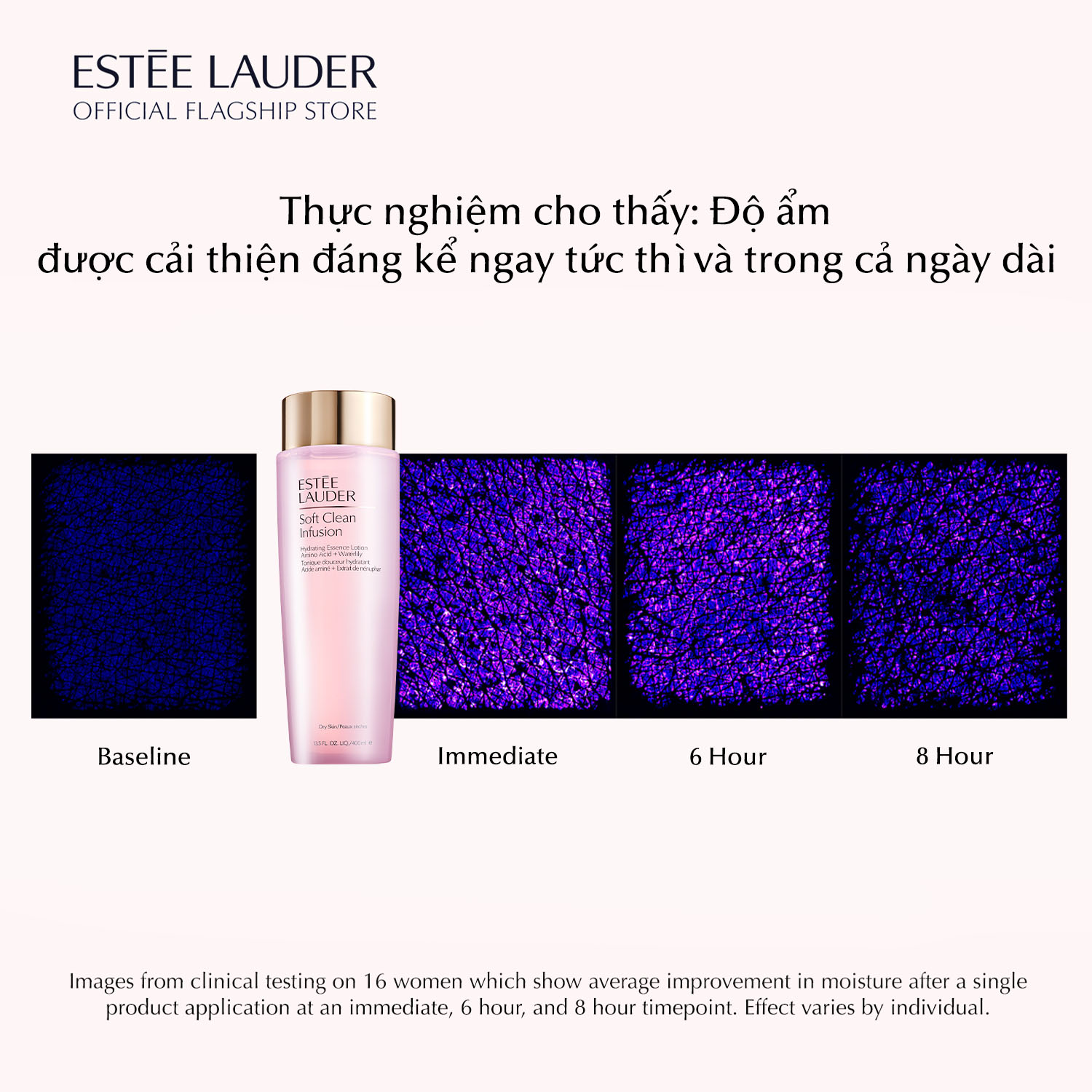 Nước cân bằng cấp ẩm Estee Lauder Soft Clean Infusion Hydrating Essence Lotion with Amino Acid + Wat