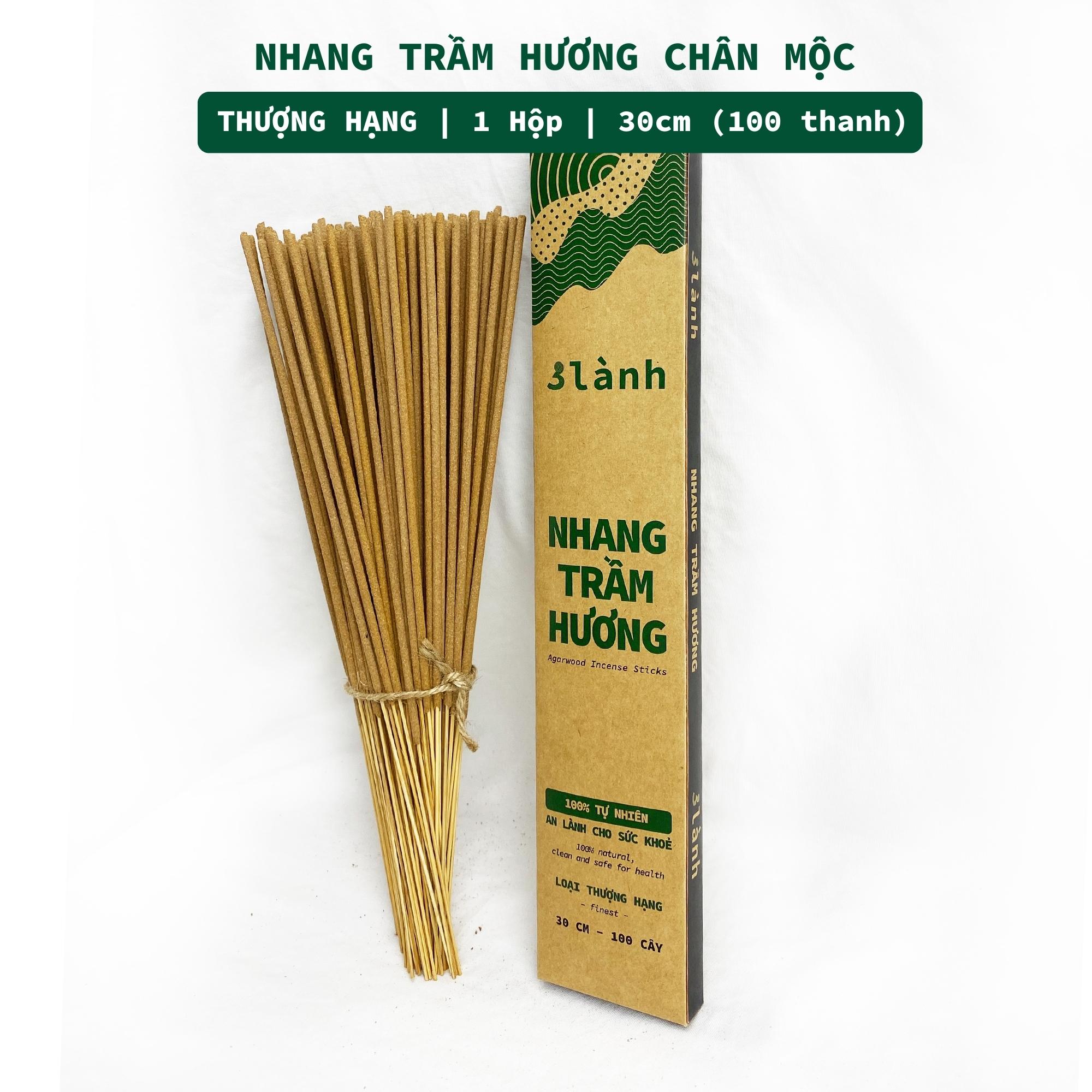 Nhang Trầm Hương Thượng Hạng 30-40cm 100-400gr 3 Lành Tự Nhiên 100% Không Hóa Chất 15 Năm Trầm Thờ Cúng Thư Giãn Tài Lộc Xông Nhà