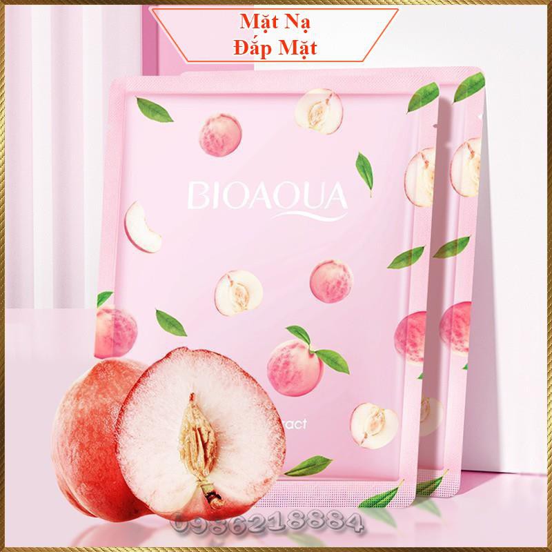 Mặt Nạ Đào Bioaqua Peach Extract Khoá Ẩm Mềm Mịn Trắng Hồng Da Bpe2