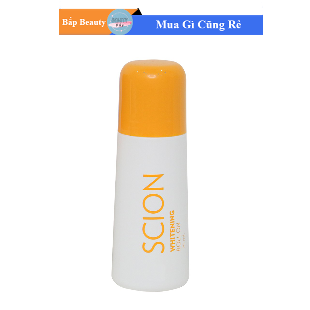 [Hcm][Mẫu Mới 2021] Lăn Khử Mùi Trắng Da Chiết Xuất Thảo Dược Scion Pure White Roll On Nuskin (Chai 75Ml)