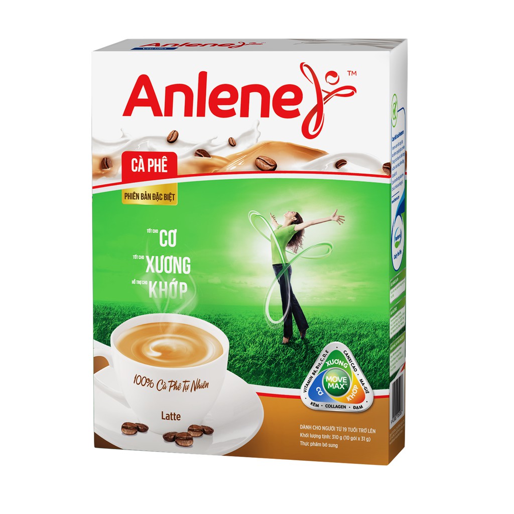 Sữa Bột Anlene Cà Phê Hộp 310Gr