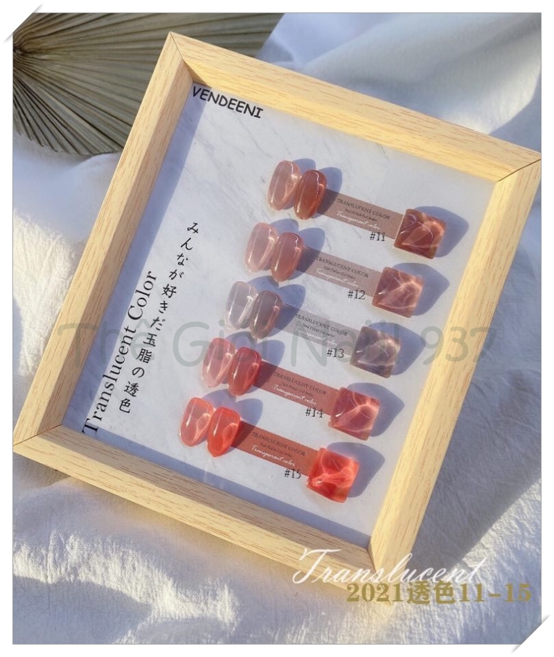Sơn thạch vendeeni chính hãng - 15ml (Lẻ màu) | Phụ Liệu Nail