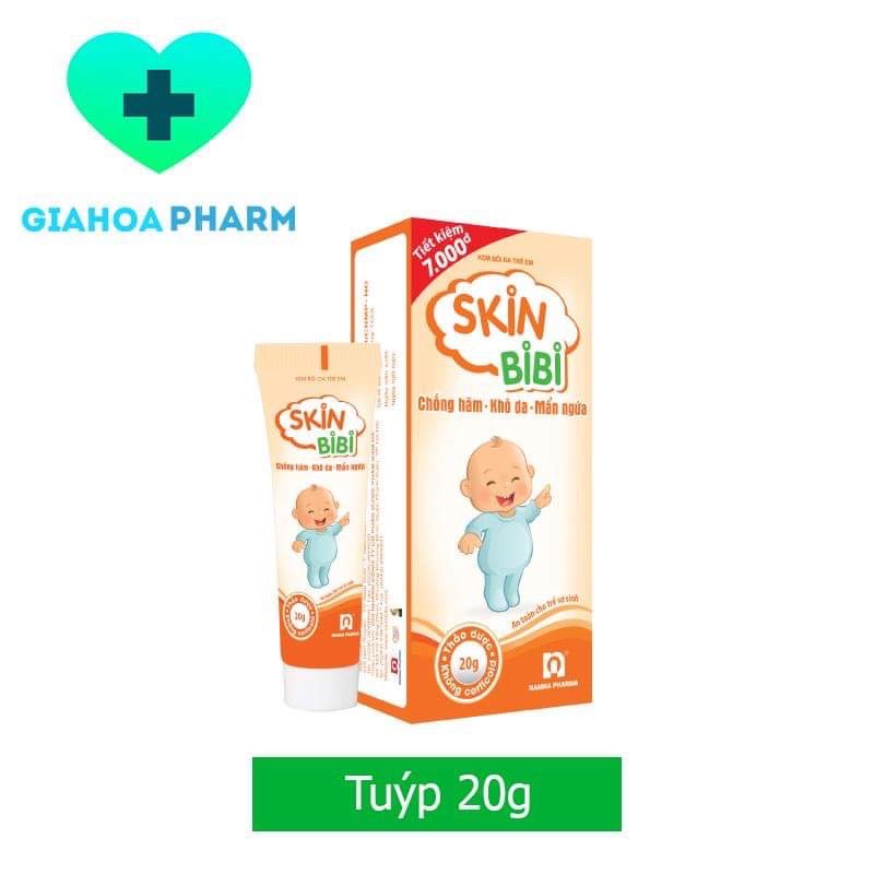 [Hcm]Kem Bôi Chống Hăm Khô Da Mẩn Ngứa Cho Trẻ Skin Bibi (Tuýp 20G)