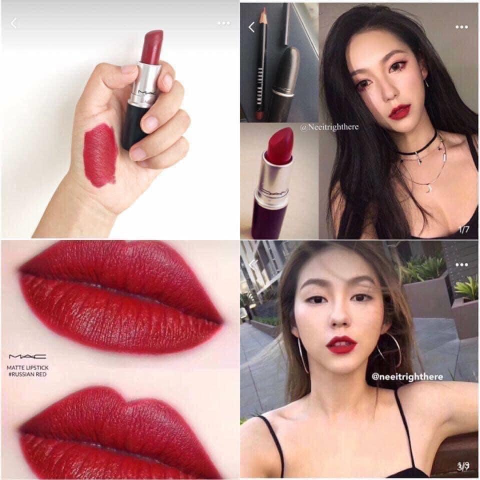 Son Mac 612 Russian Red - Đỏ Sẫm