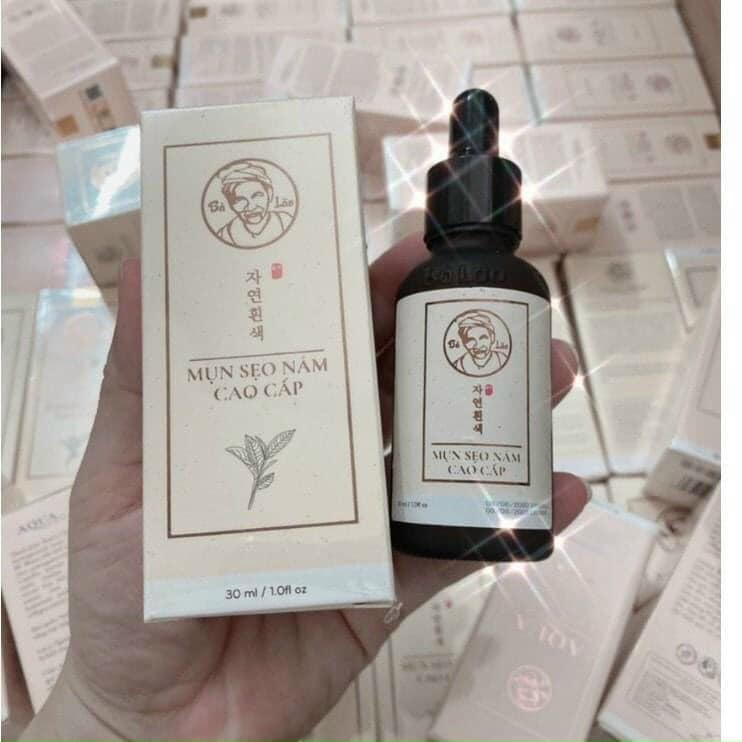 Serum Tái Tạo Da Cao Cấp Bà Lão Trừ Mụn - Sẹo - Thâm - Nám Thành Phần Thiên Nhiên Cải Thiện Làn Da Sau Một Liệu Trình Sử Dụng (Chính Hãng Công Ty 100% - Miễn Ship)