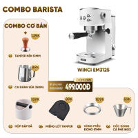 Máy Pha Cà Phê Espresso Winci EM3125 Nhỏ gọn Thích hợp gia đình văn phòng Bảo hành 1 năm.
