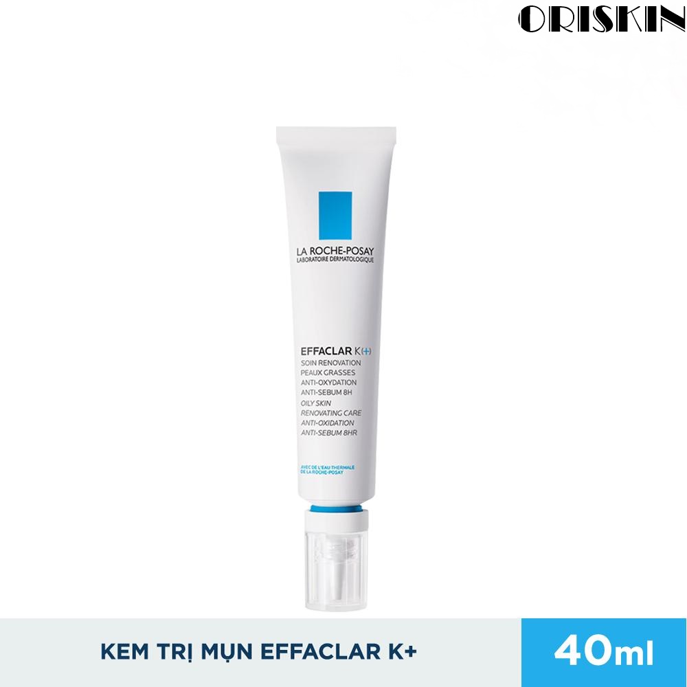 [Hcm]La Roche Posay Kem Dưỡng Giảm Mụn Đầu Đen Làm Mịn Dagiảm Dầu Và Bóng Nhờn - Effalar K+ Oily Skin Renovating Care Anti - Oxidant Anti Sebum 40Ml