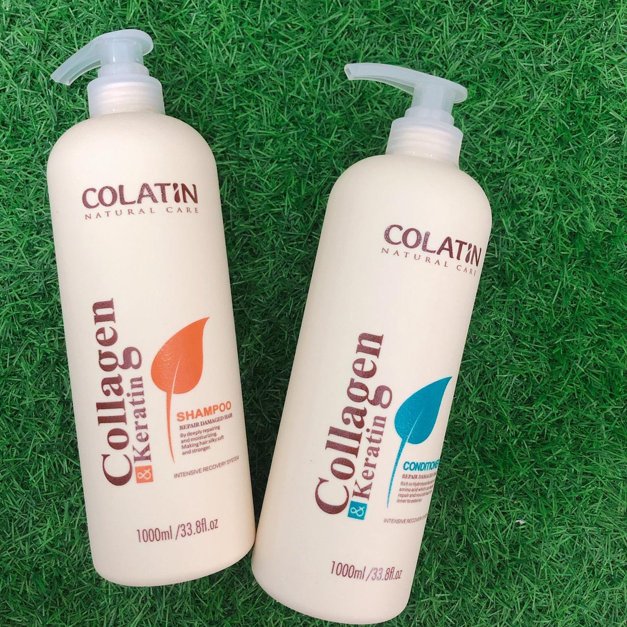 [Hcm]Dầu Gội Xả Siêu Mượt Collagen Cotalin 1000Ml