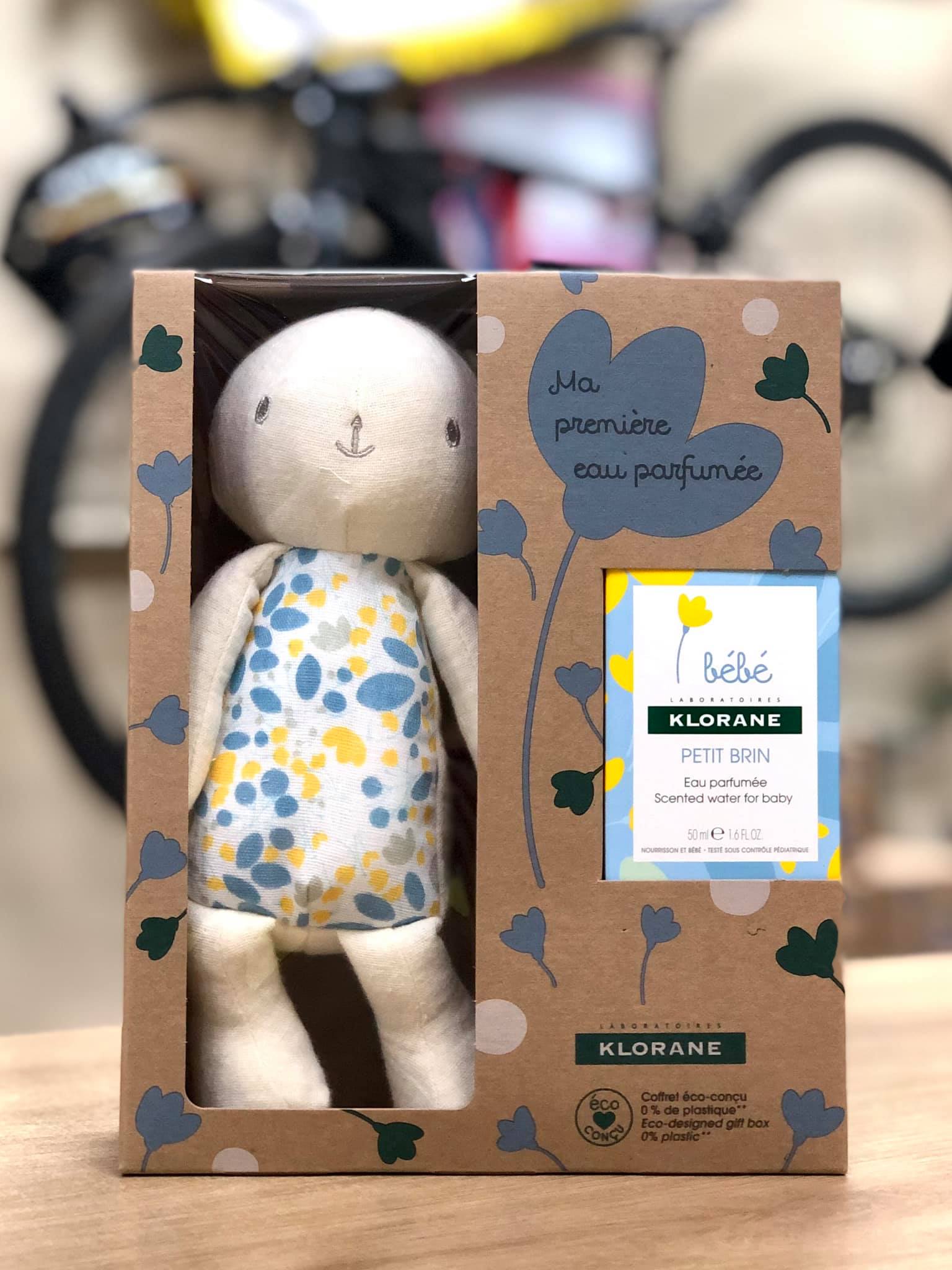 Set Nước Hoa Klorane Tặng Gấu Bông Cho Bé