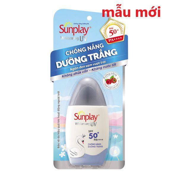 [Hcm]Kem Chống Nắng Dưỡng Da Trắng Đẹp Sunplay Whitening Uv Spf50+ Pa++++ 30Gr