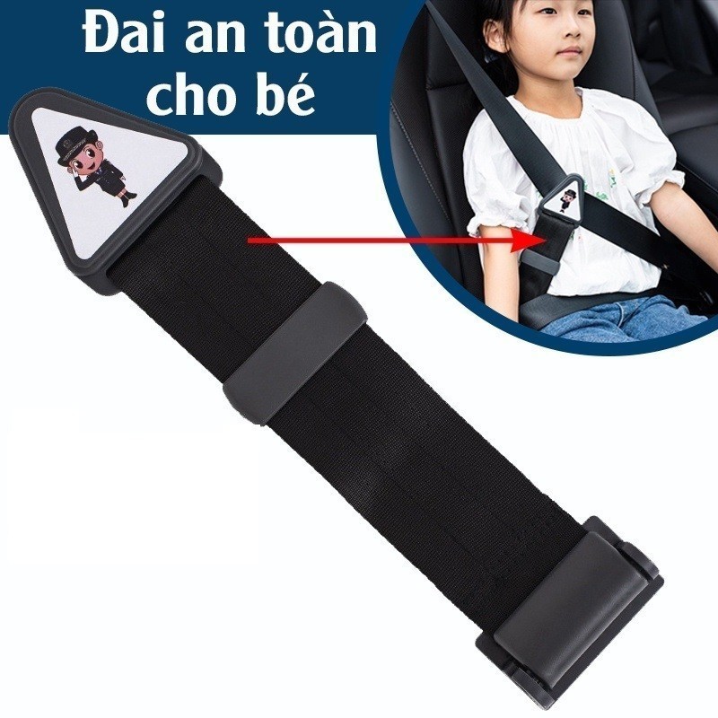Đai an toàn bộ điều chỉnh dây an toàn bảo vệ cho bé ngồi xe ô tô xe hơi