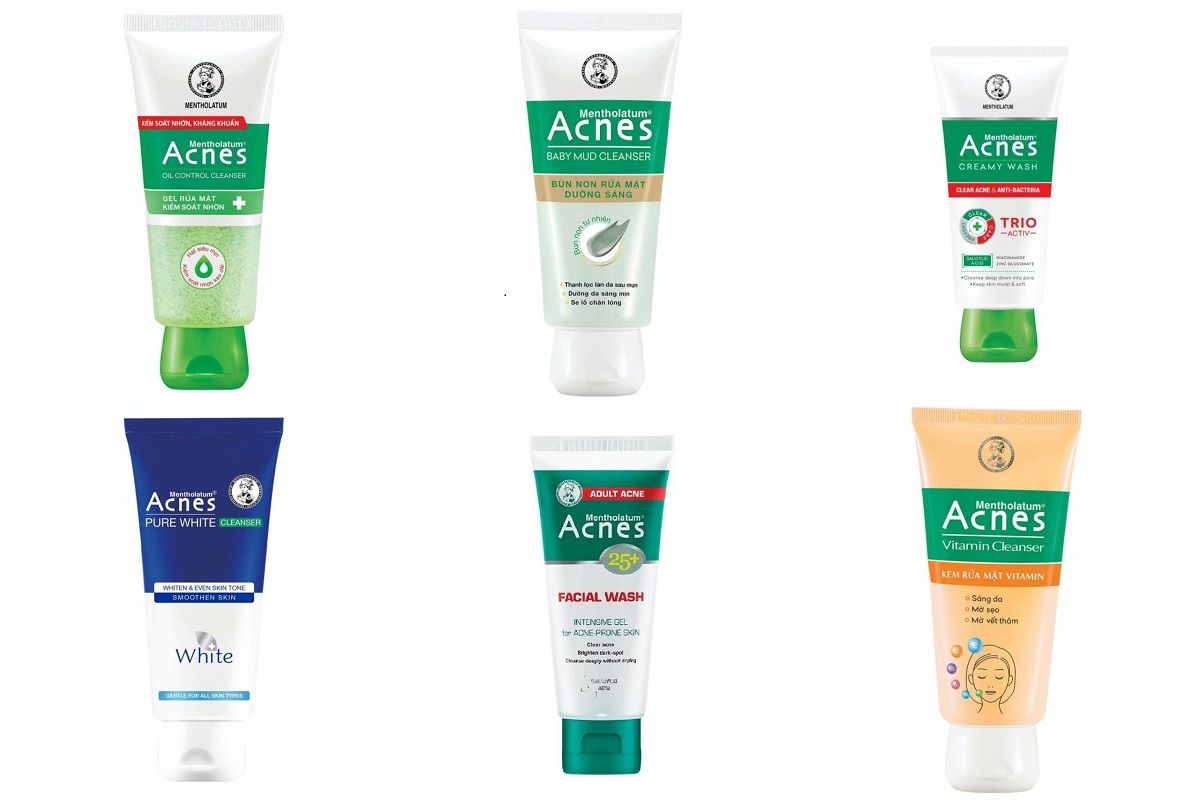 Sữa rửa mặt Acnes 100g- đủ mẫu