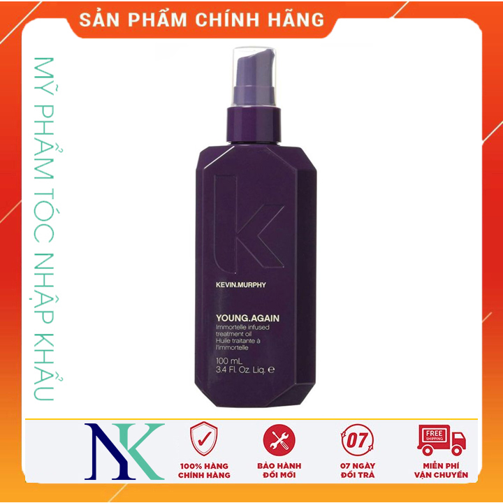 [Hcm]Tinh Dầu Dưỡng Tóc Young.again 100Ml