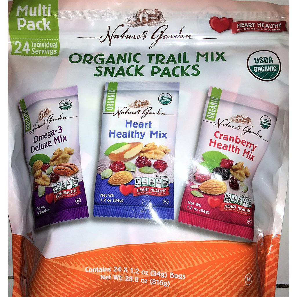[Date 12.2024]Hạt tổng hợp Trail Mix Organic Snack Pack