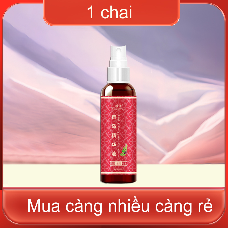 【Mua 2 tặng 1】Xịt tóc đen làm đen tóc xịt mọc tóc 100ml kích thích sự phát triển melanin của tóc tó