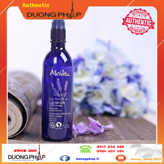 Nước Hoa Hồng Melvita Lavender Cho Da Dầu Mụn 200Ml