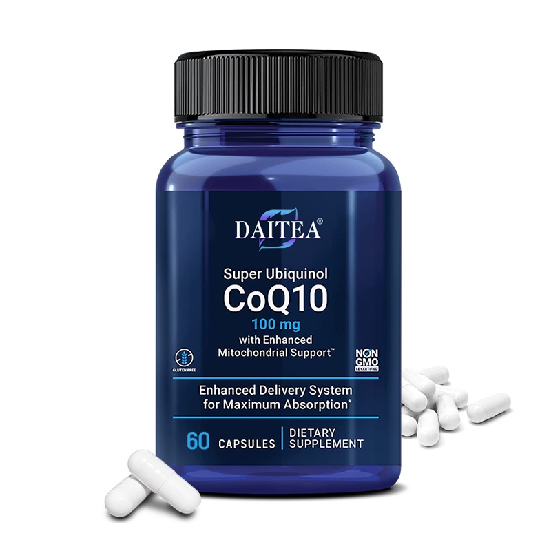 CoQ10 Super Ubiquinol 100 Mg Để Tăng Cường Hỗ Trợ Ti Thể Để Hỗ Trợ Chống Oxy Hóa Mạnh Mẽ