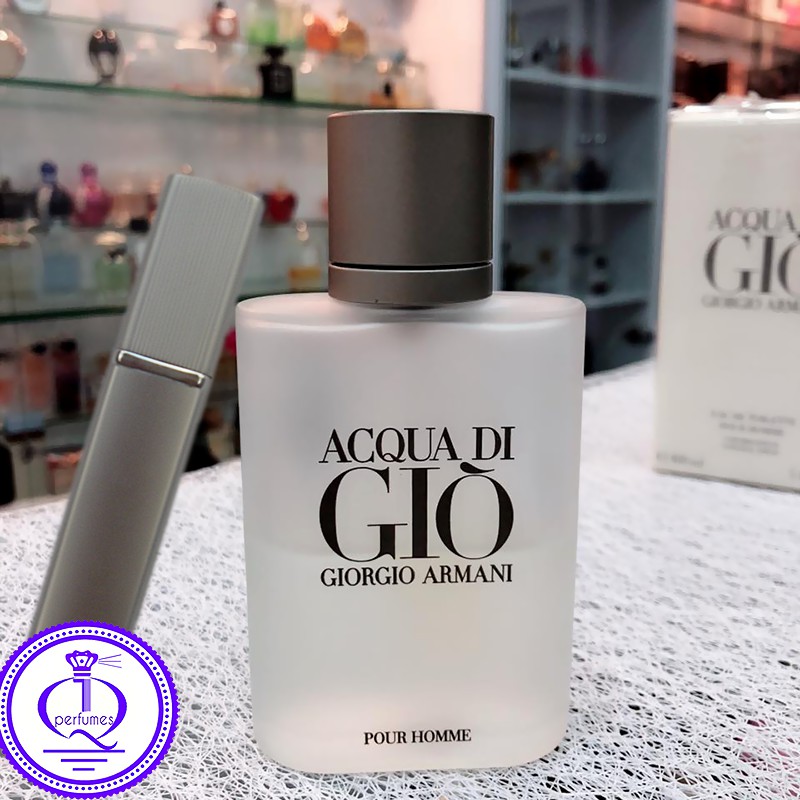 Mẫu Thử Nước Hoa Acqua Di Giò Giorgio Armani (Giò Trắng) 5Ml 10Ml 20Ml 30Ml - Nước Hoa Chính Hiệu Từ Pháp