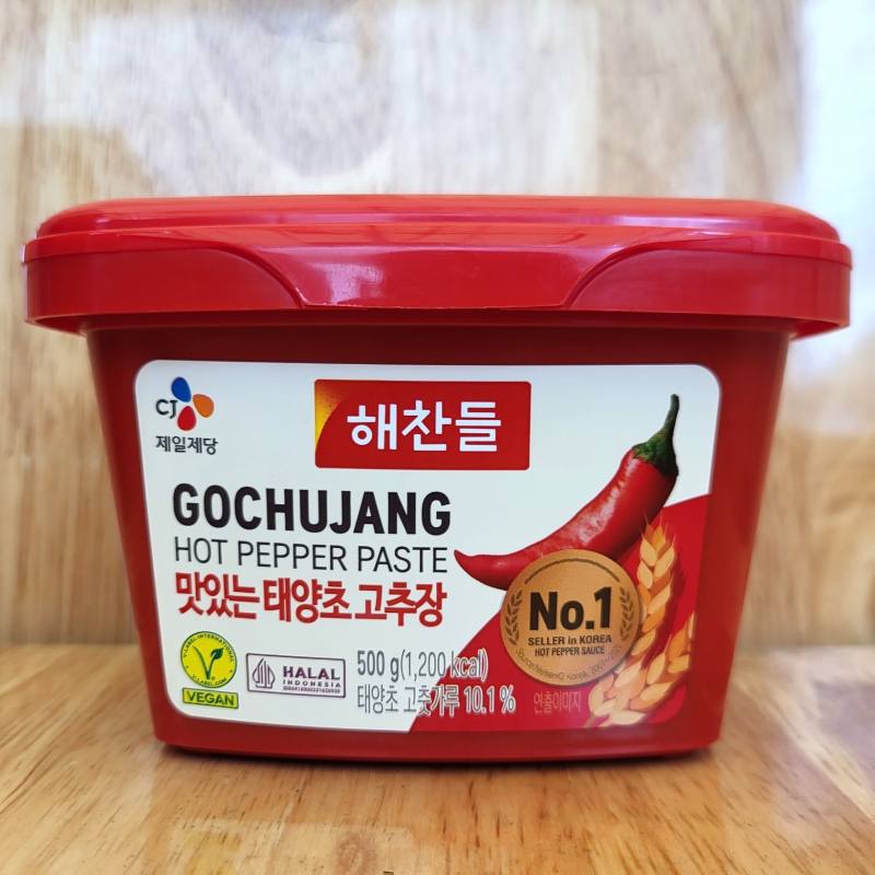 CJ [hộp ĐỎ 500g] TƯƠNG ỚT TAEYANGCHO [KOREA] Haechandle Gochujang Hot Pepper Paste (HALAL)