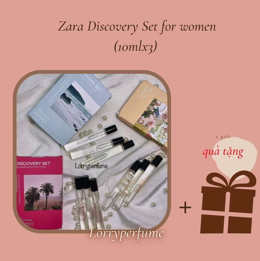 Set Zara Discovery Dạng Lăn ( 10Ml X 3 )