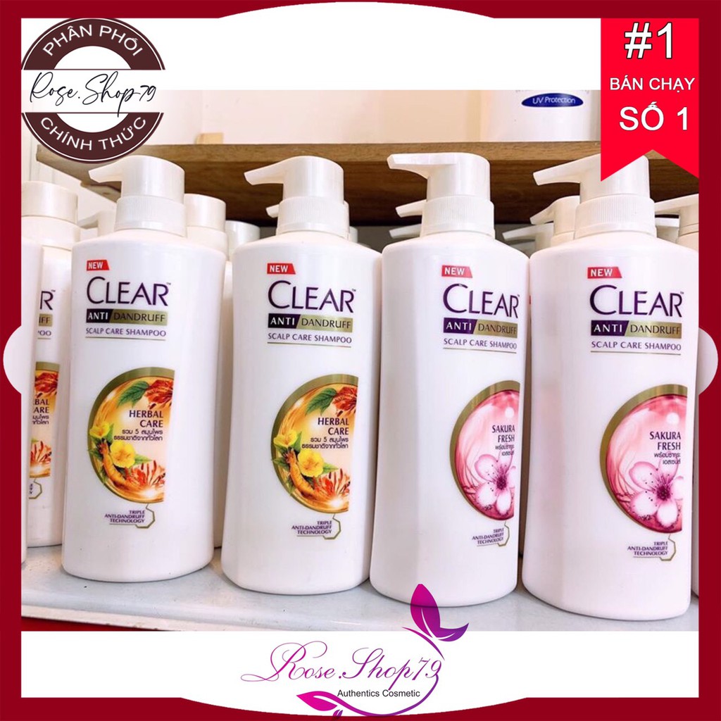 Dầu gội Clear Men bạc hà anh đào thảo dược|men (nam) cam kết hàng đúng mô tả chất lượng đảm bảo an toàn đến sức khỏe người sử dụng đa dạng mẫu mã