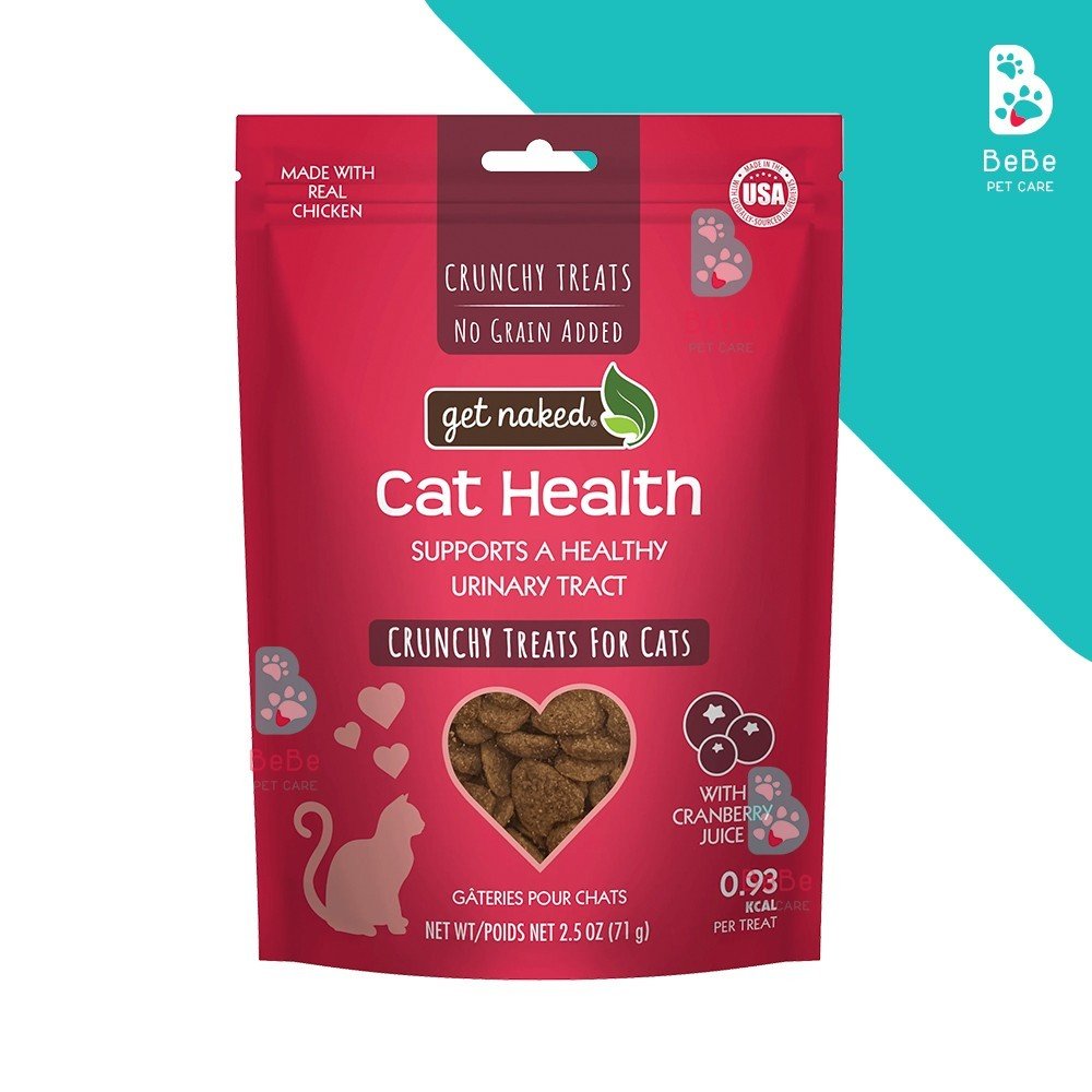 Viên Nhai GET NAKED Hỗ Trợ Hệ Tiêu Hoá & Tiết Niệu Cho Mèo - Nhập Khẩu Từ Mỹ