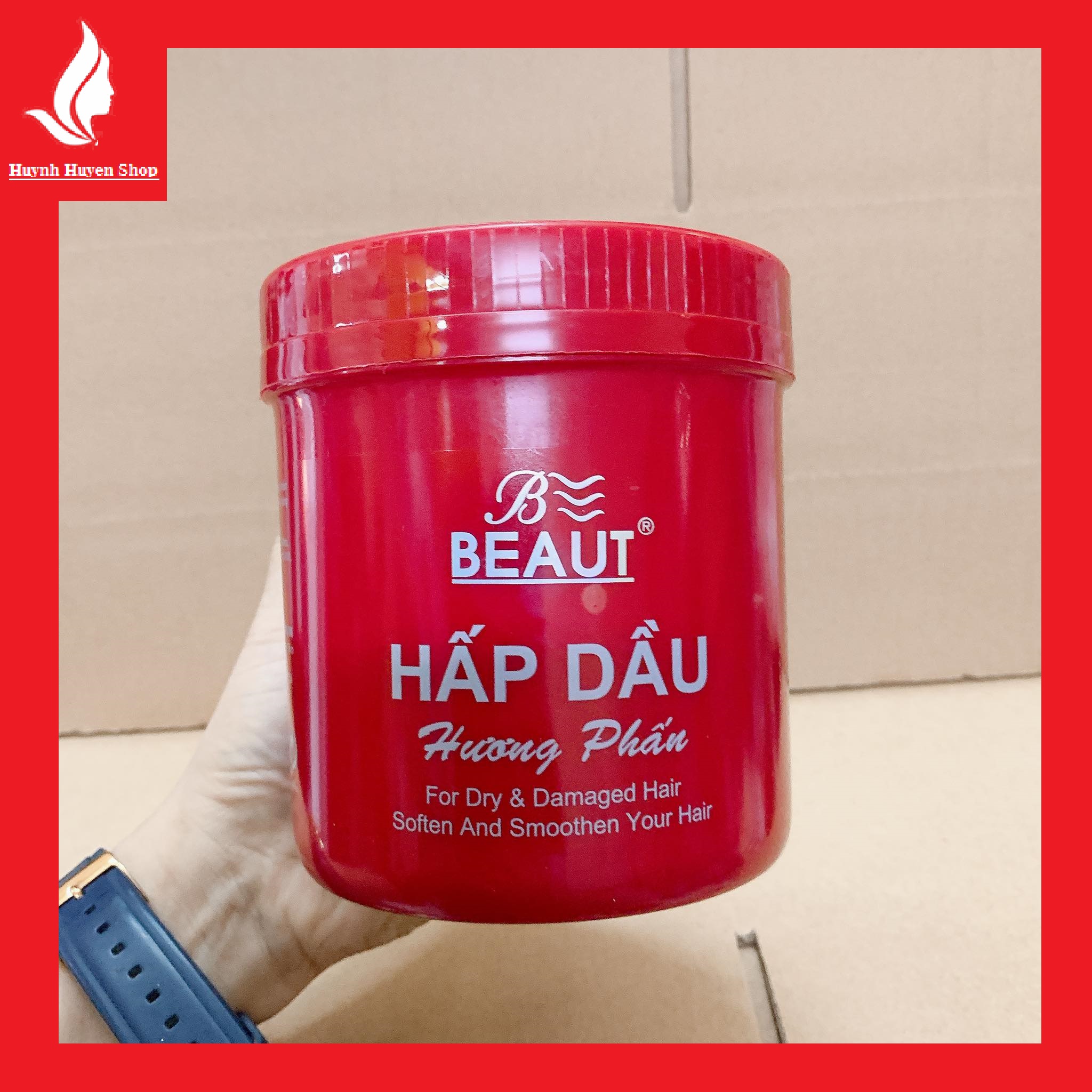 [Hcm]Kem Hấp Dầu Beaut Beaut Hương Phấn Hộp Lớn 900G