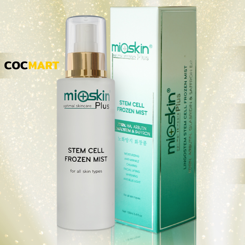[HCM]Mioskin - Xịt Dưỡng Tế Bào Gốc Mioskin Plus Dưỡng Ẩm Sáng Da An Toàn - CocMart