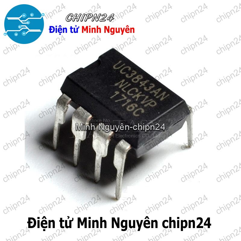 [2 con] (DIP) IC UC3843 DIP-8 (UC3843AN 3843) - HH000402