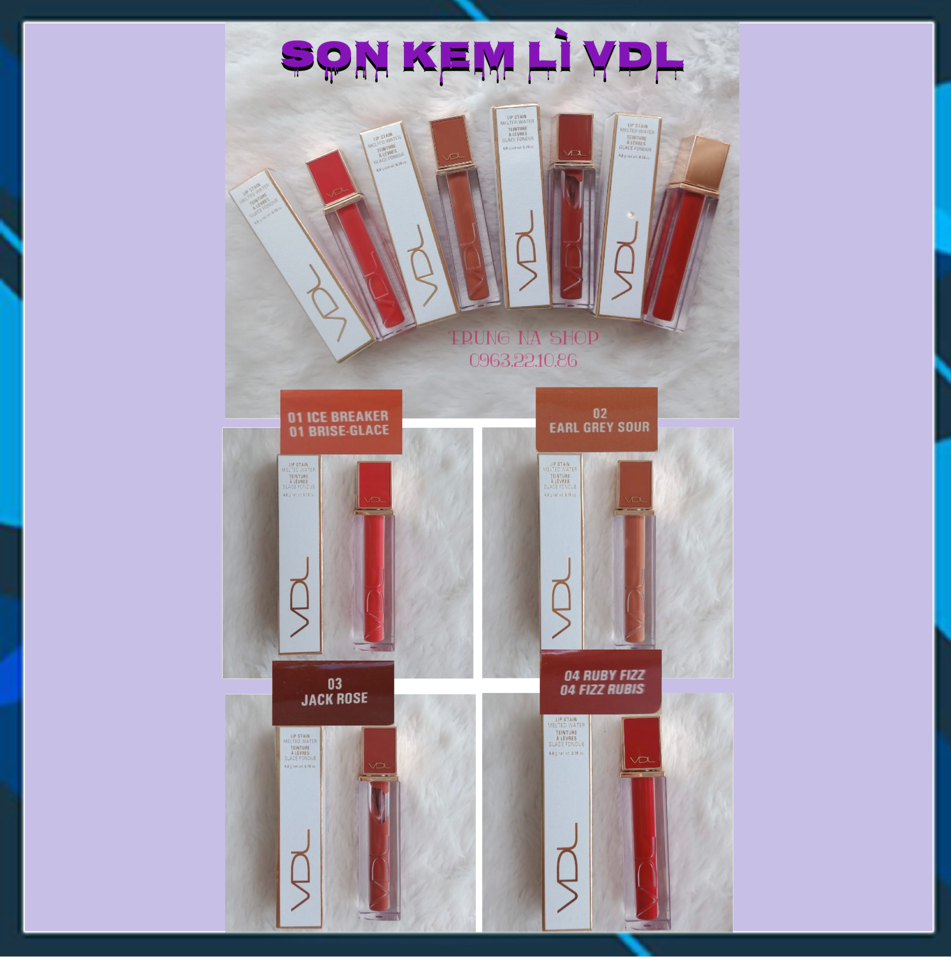 💄💄Son kem lì VDL chống nắng SPF10💄💄