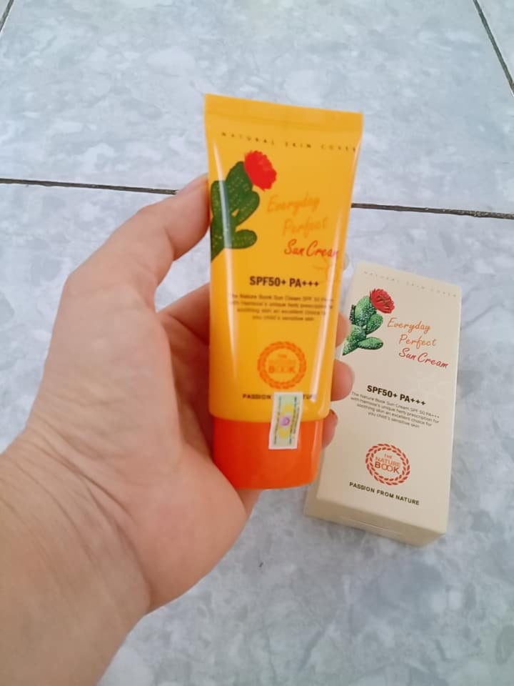 The Nature Book - Kem Chống Nắng Everyday Perfect Sun Cream