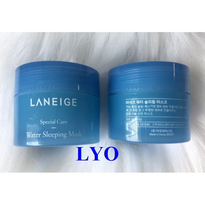 Mặt Nạ Ngủ Dưỡng Ẩm Sáng Da Thanh Lọc Da Laneige Water Sleeping Mask 15Ml - Lyo Shop