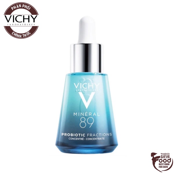 Dưỡng Chất Khoáng Cô Đặc Dưỡng Ẩm Da Tức Thì Vichy Mineral 89 Probiotic Fractions 30Ml