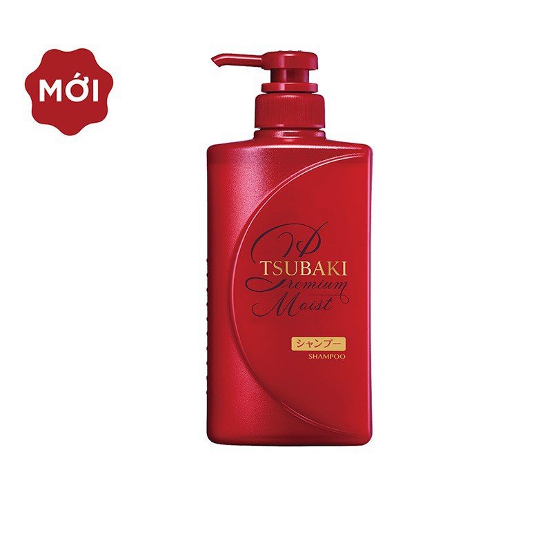 [Hcm]Dầu Gội Đầu Tsubaki Premium Giúp Dưỡng Tóc Bóng Mượt 490Ml