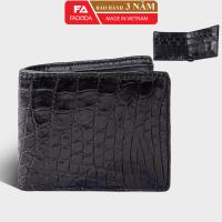 Ví nam da cá sấu hai mặt FADODA SP-FCW04B vùng da bụng