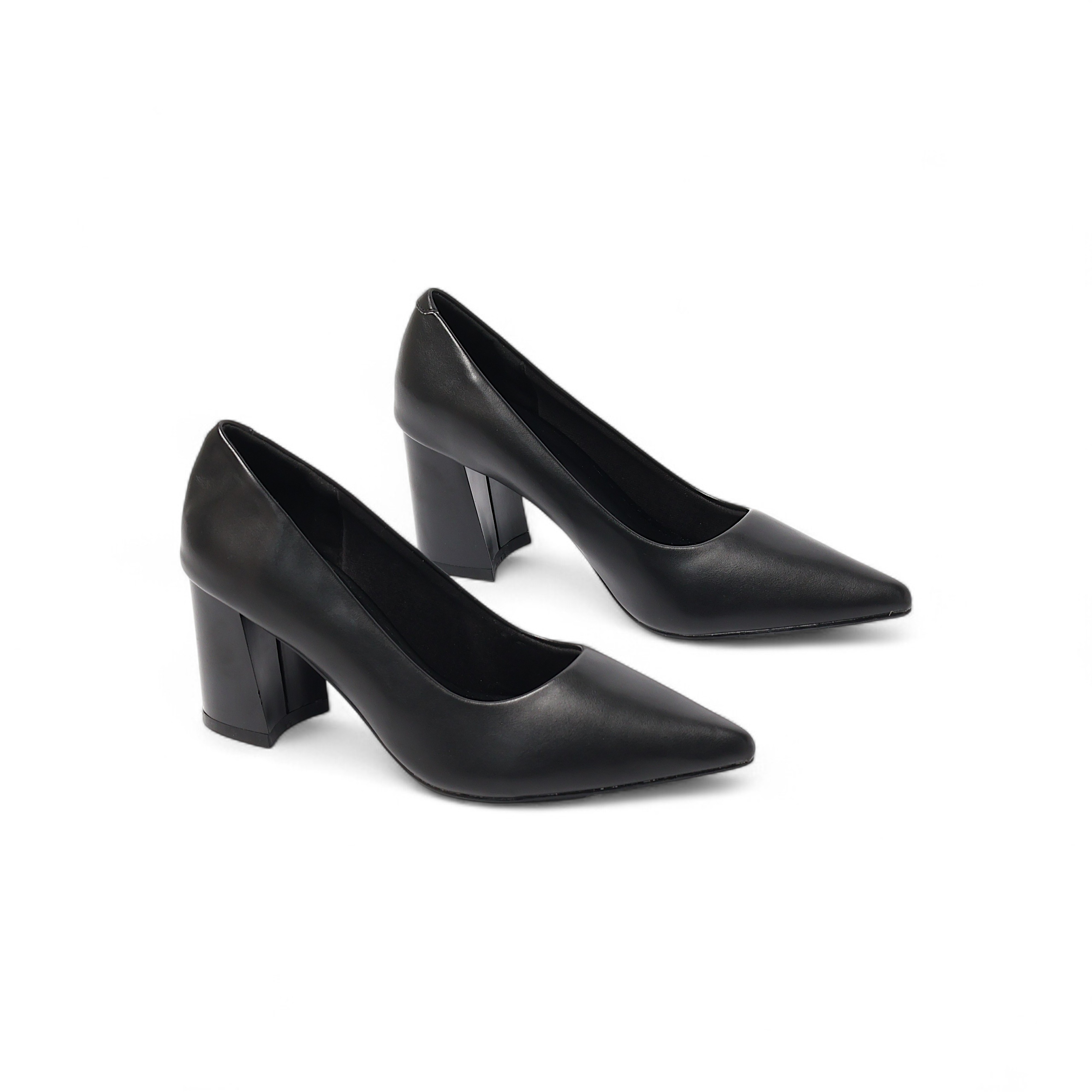 Giày Cao Gót Đế Vuông 6cm Basic Pixie P159