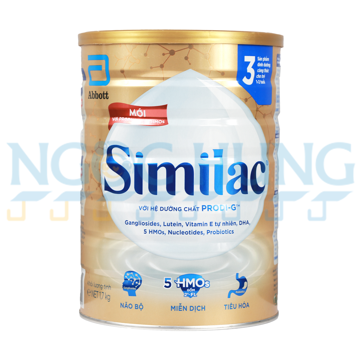 Sữa bột Abbott Similac 3 1.7kg (1-2 tuổi)