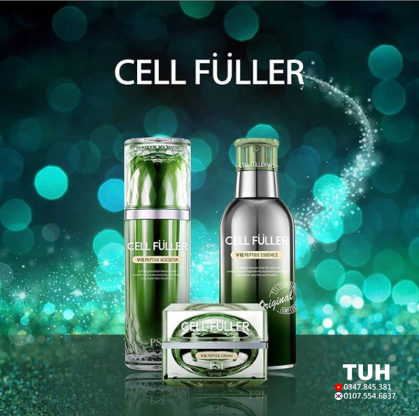 Bộ 3 Nước Thần Psi Cell Fuller V12 Peptide Dưỡng Da Chuyên Sâu Pion Tech