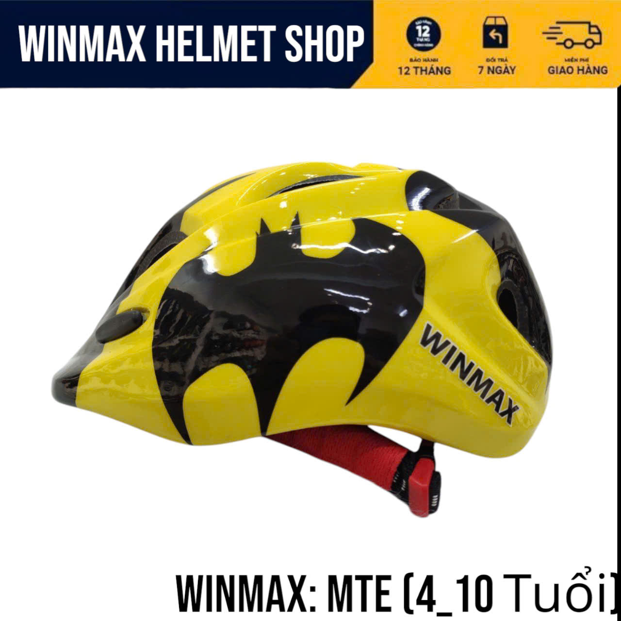 Mũ Bảo Hiểm Xe Đạp Trẻ Em Từ 4 Tuổi Đến 10 Tuổi