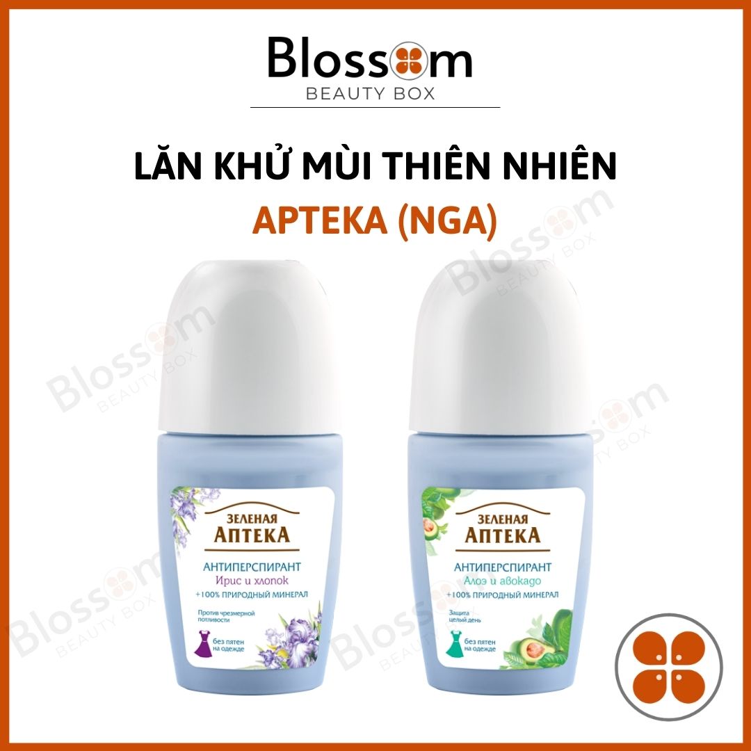 Lăn Khử Mùi Thiên Nhiên Apteka 50Ml