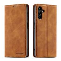 Bao da bò non dạng ví dành cho Samsung Galaxy A54 A34 A14 4G Chính Hãng Forwenw Có ngăn cài thẻ ví đưungj tiền tiện lợi